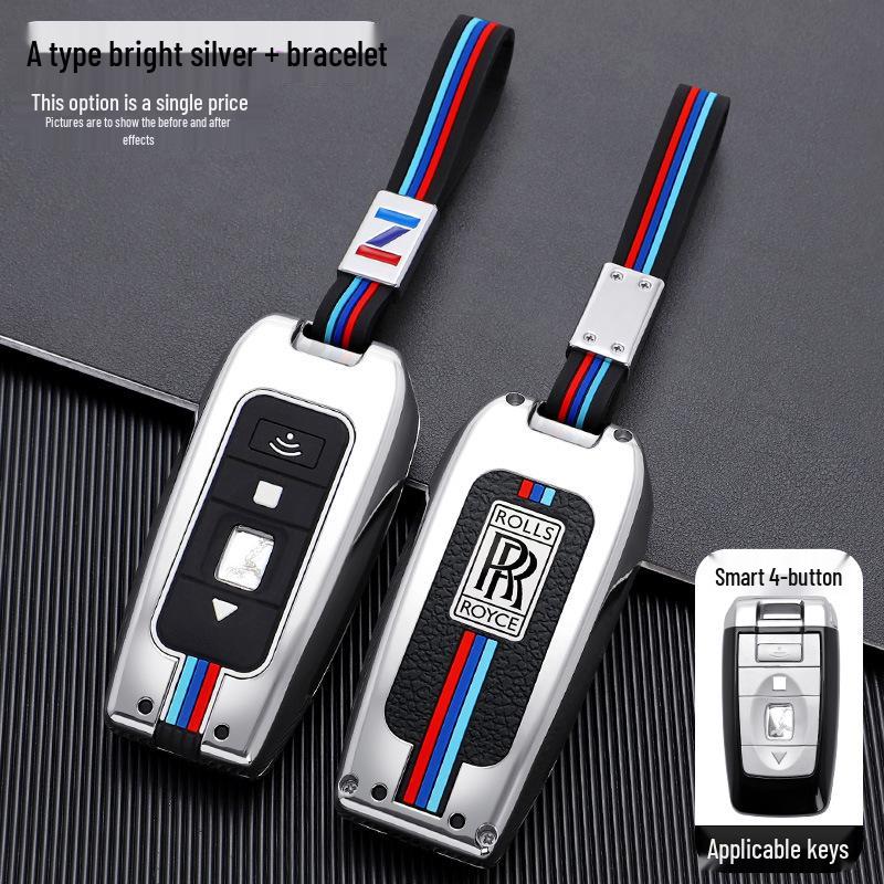 Rolls-Royce Key Case for Cullinan, Phantom, Ghost, Wraith, and Dawn Models