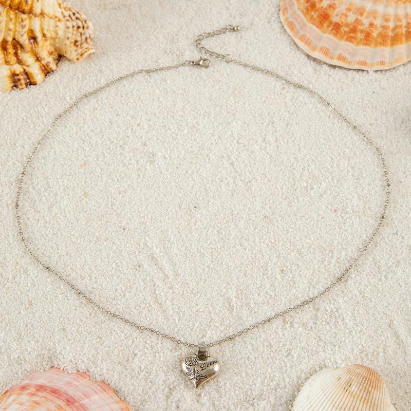 Bohemian shell rice bead shell jewelry necklace beach wind love pendant necklace necklace necklace jewelry women