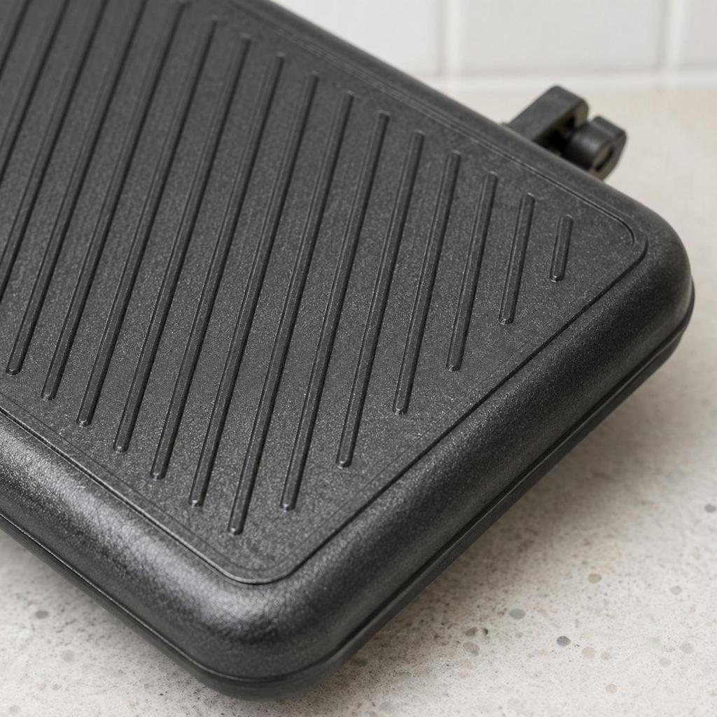 Panini Press Grill DieCast Aluminum Non Toasting Pan for Breakfast, Home