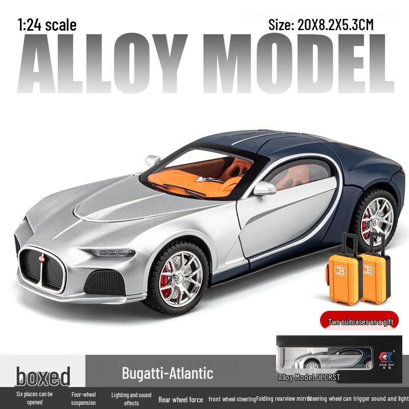 1:24 G63 Alloy Off-Road Toy Car, Six-Doors Open, Light & Sound, Pull-Back Action for Kids