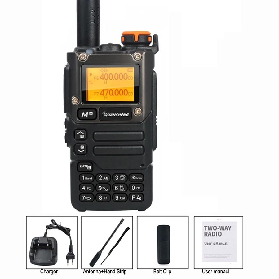 Quansheng UV-K5(8) UV-K58 UV-K6 UVK58 Portofoon 50-600MHz NOAA Type C Opladen Multi-band Walkie Talkie Quansheng K58 CB Radio