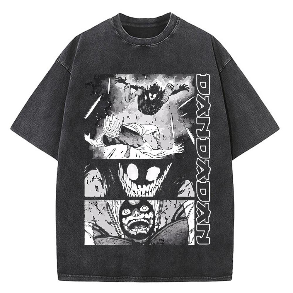 Dandadan Okarun T-Shirt Men Japanese Anime T Shirt Cartoon H M