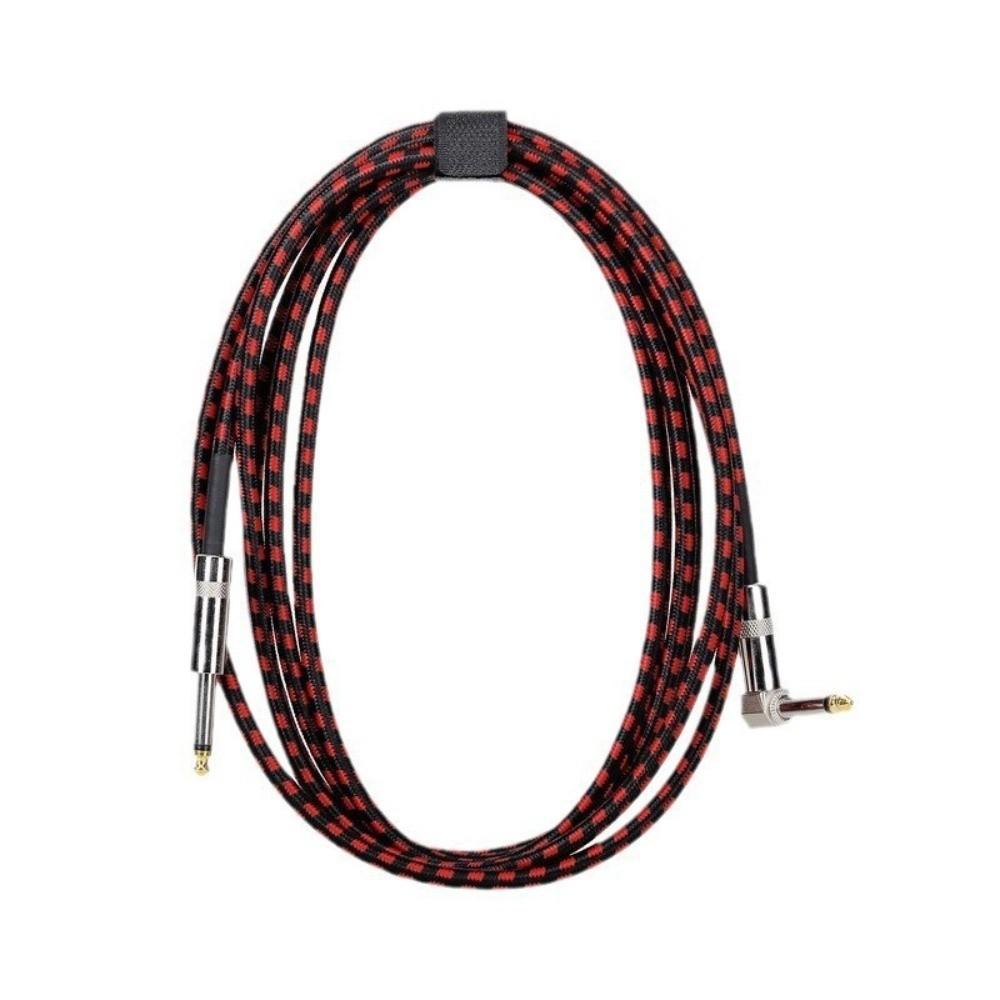 Metal Head 6.35mm Audio Cable Mono Cable Noise Reduction Cable  Live Performance