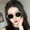 Sunglasses for Women Retro Metal Oval Men Premium Brand Designer Trendy Punk Round Sun Glasses Female UV400 glasses for men