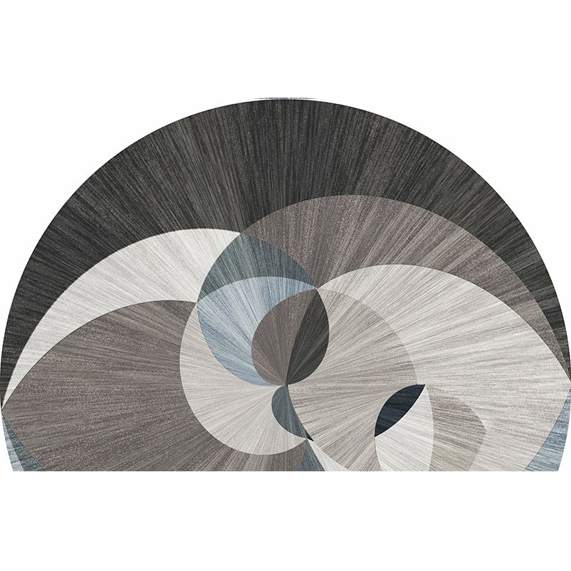 Semi Circular Floor Mat Entrance Door Mat Nordic Minimalist Entrance Carpet Bathroom Anti Slip Mat