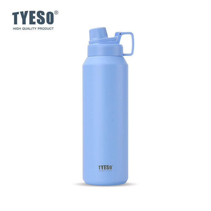 Tyeso New Stainless Steel Portable Sports Bottle Large Capacity Thermos Cup Outdoor Portable Frosted Water Cup