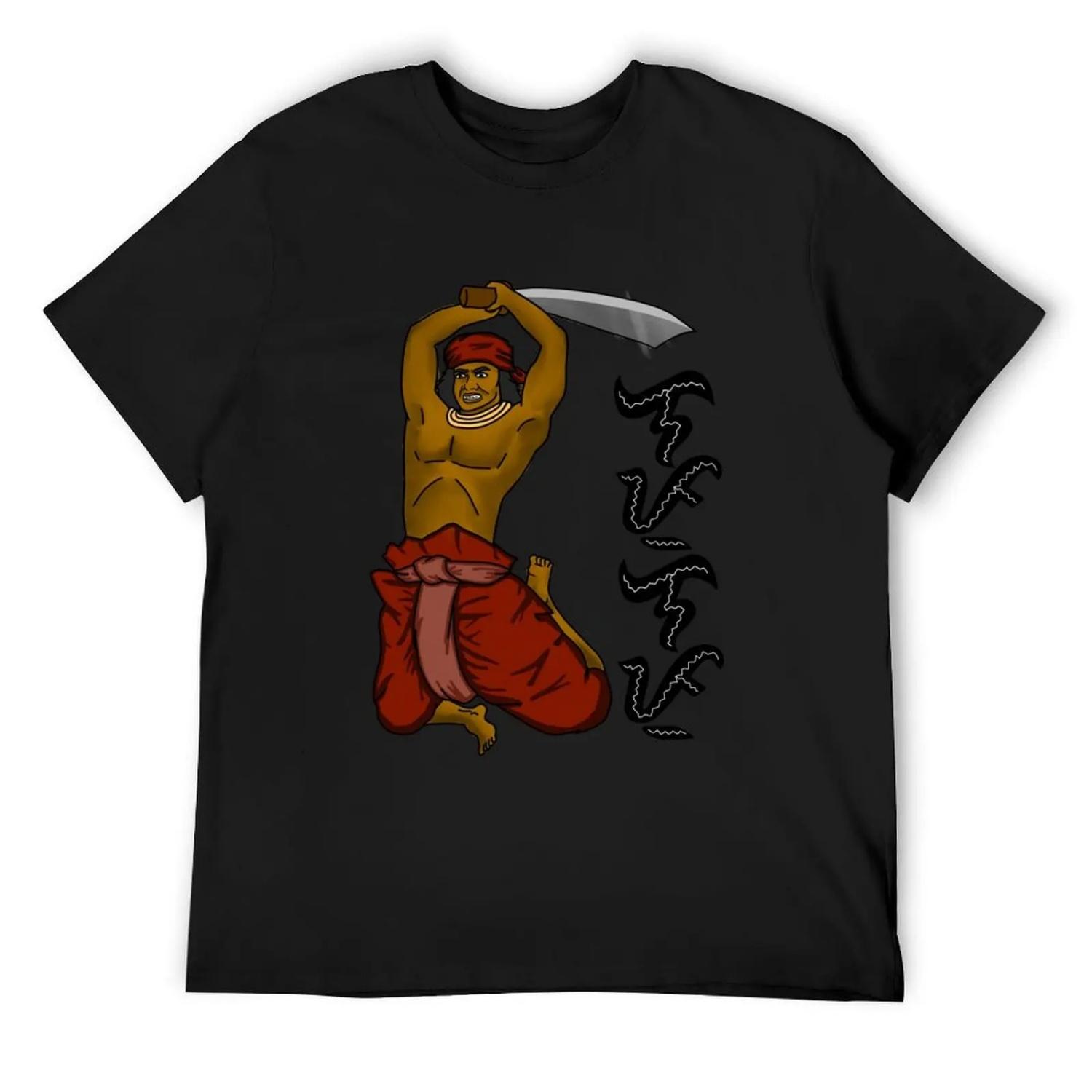 

Baybayin - Lapu-lapu T-Shirt funny shirt cotton summer top plain blue archive men clothings XXXXXL