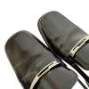 Gucci Με λογότυπο δερμάτινα loafers Καφέ δέρμα Γυναικεία Μεταχειρισμένα