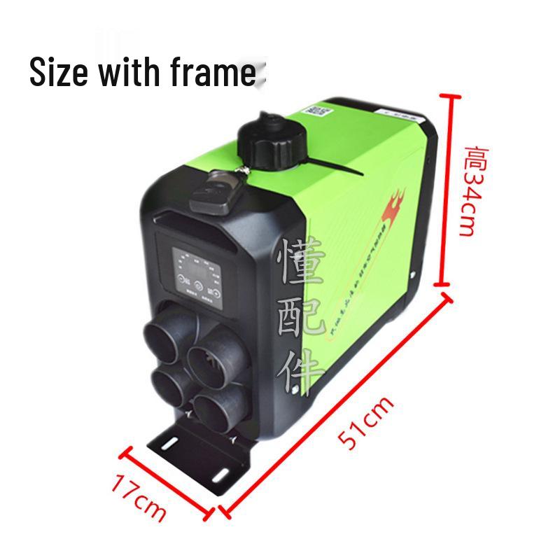 Electric Tricycle Four-Wheel Diesel Heater - Portable Warm Air Heating Stove for Vehicles