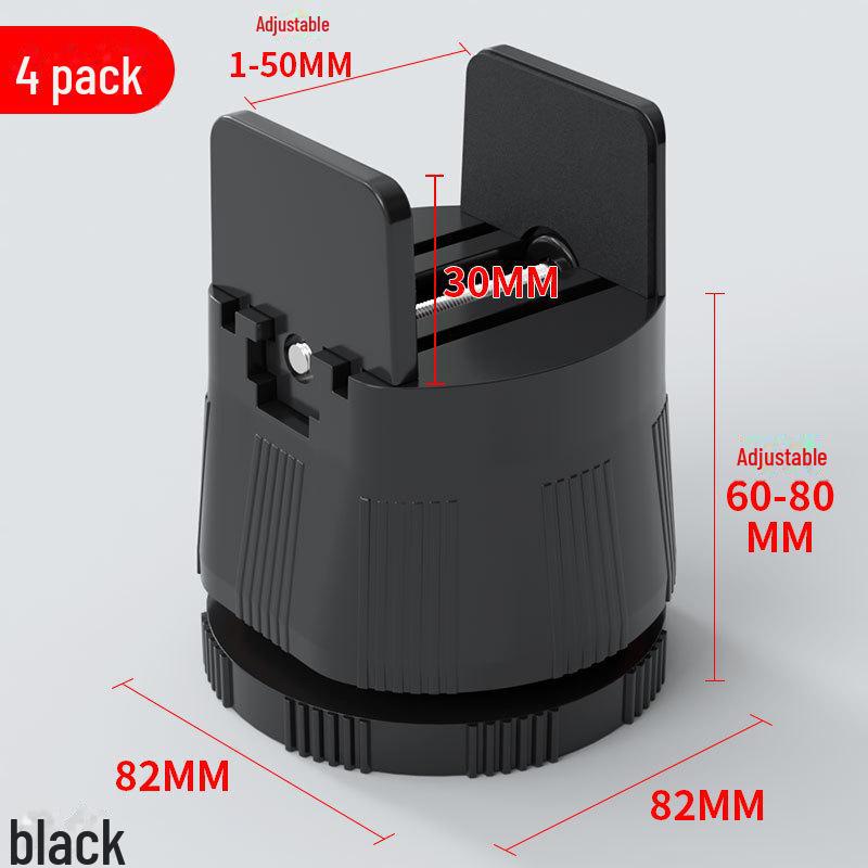 Adjustable Furniture Feet: Heightened Bed, Table, Sofa & TV Cabinet Support Pads