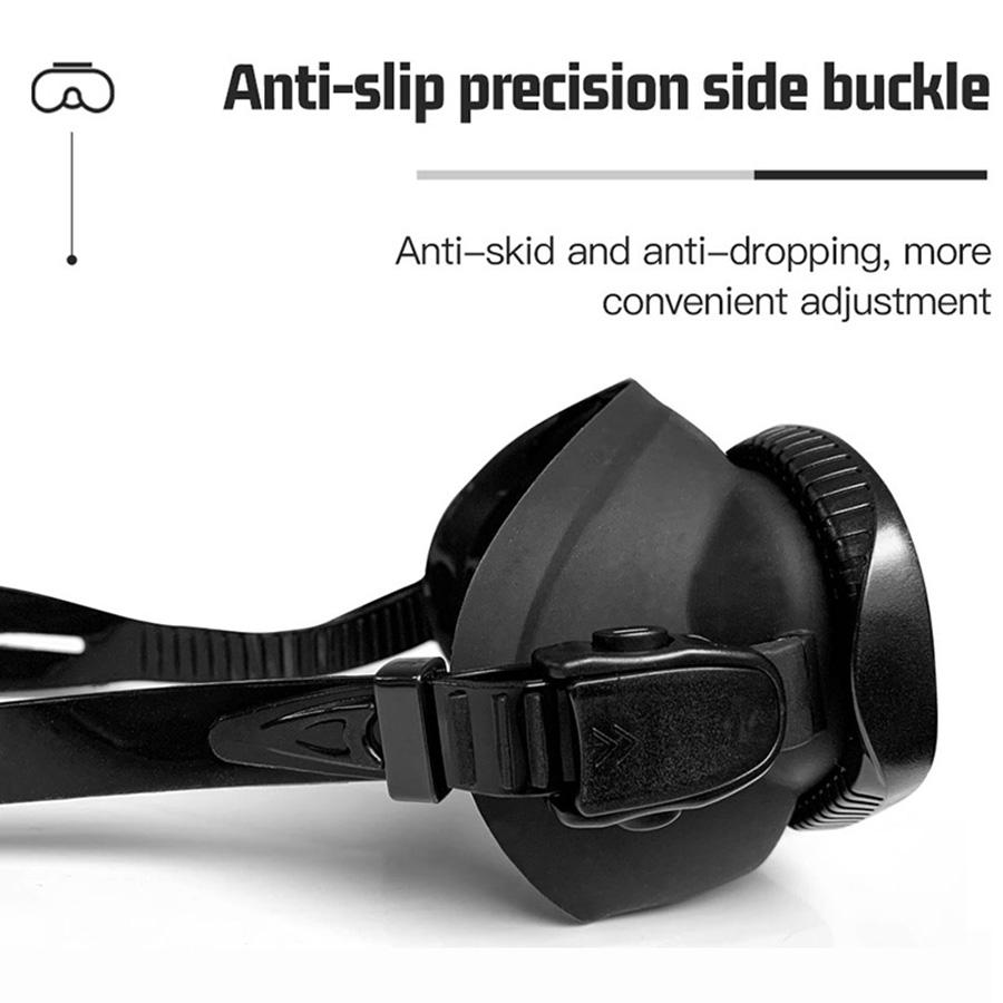 Lågvolym snorkelglasögon dykmask Professionell snorkeluppsättning imfria glasögon dykutrustning