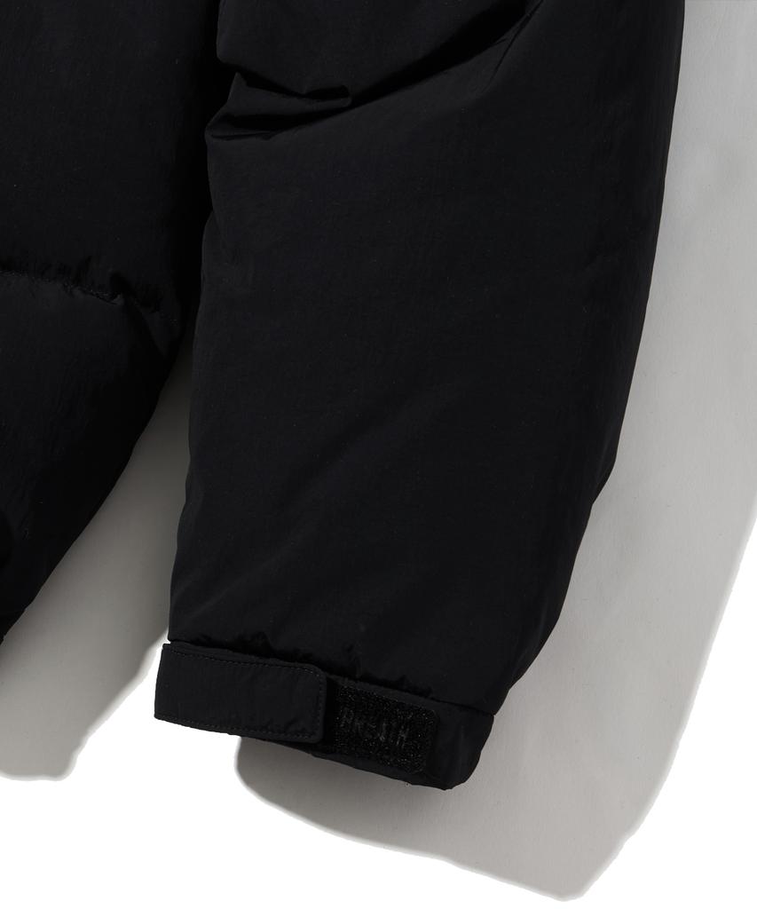 BROWNBREATH Line Down Hoodie Puffer - Black