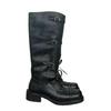 Rapid Delivery: 2025 Women's Retro Hidden Heel Western Motorcycle Boots