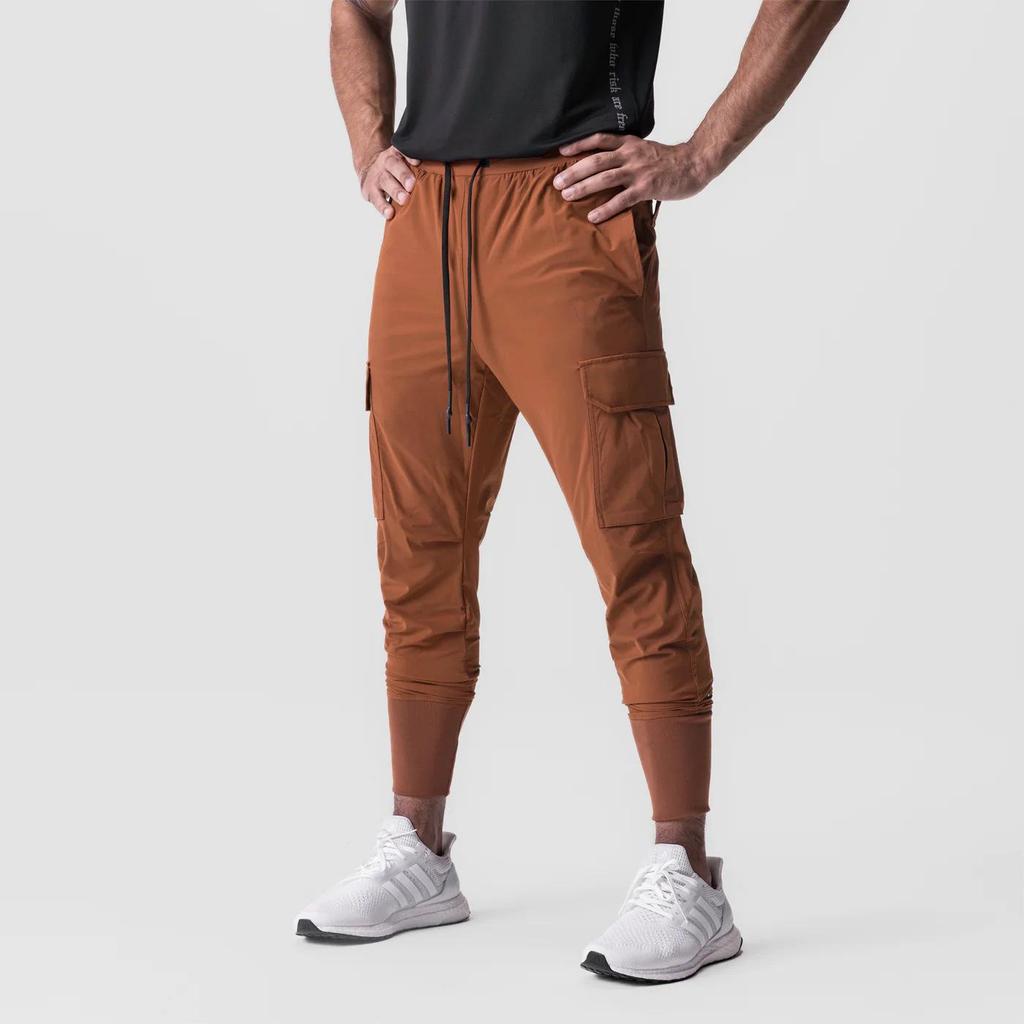Pantalon de survêtement tissé athlétique décontracté pour homme pour la course et l'entraînement