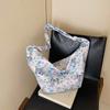 Tote Bag Women's New Trendy Large-capacity Cartoon Cute Printed Nezha Aobin Dumpling Bag One-shoulder Messenger Cloth Bag Women