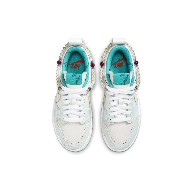 Nike Dunk Low Disrupt WhiteGreen Purple 'White Green' Women's DC3282-013
