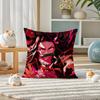 Demon Slayer Tokito Muichiro Anime Plush Pillow Cover Soft Short Plush Cushion Cover For Sofa Bedroom Home Decor Gift Decoration