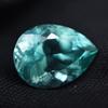 Natural Bluish Green Sapphire Pear Cut 8.40 Ct Loose Gemstone CERTIFIED