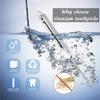 Push-pull Titanium Toothpicks Telescopic Fruit Toothpick Portable Metal Toothpick  Outdoor Picnic