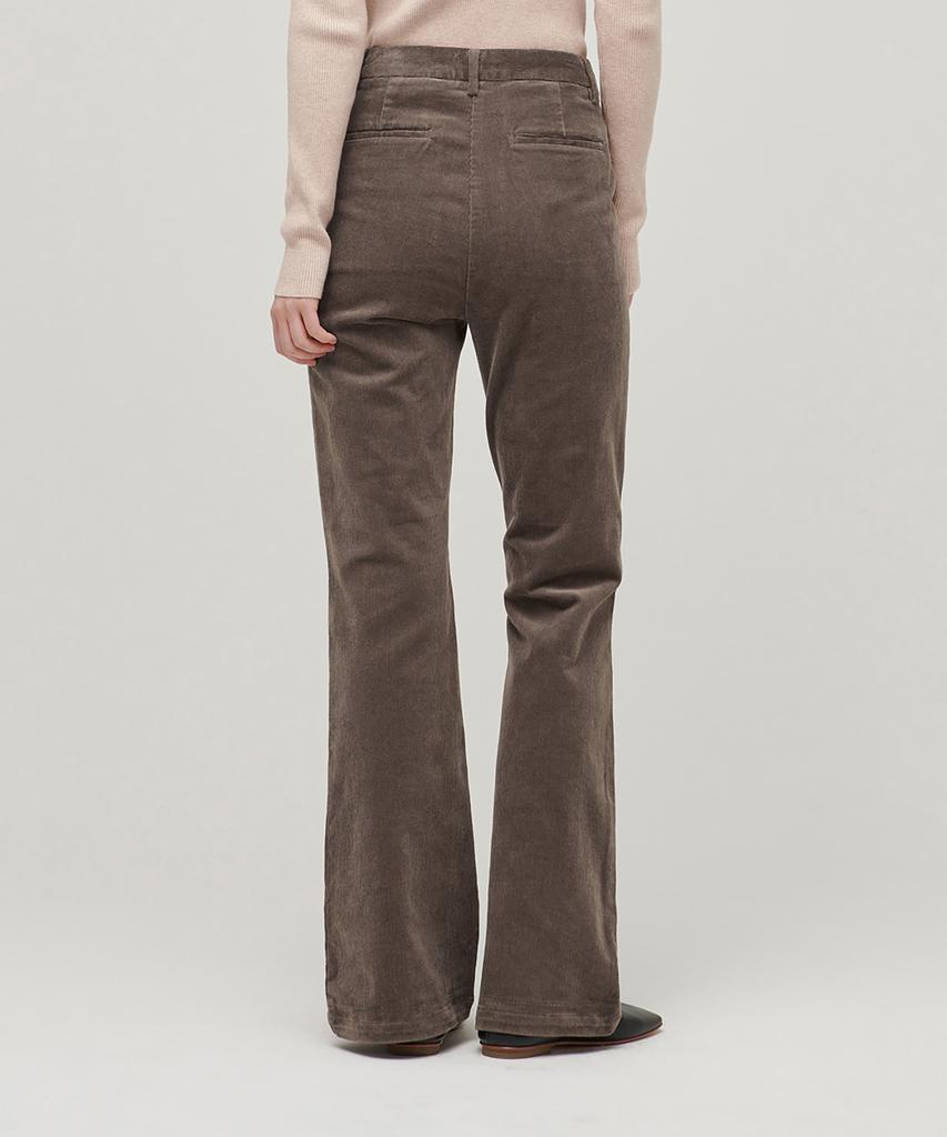 MUSINSA STANDARD WOMAN Bootcut Corduroy Pants [Khaki Brown]