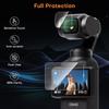 OMOTON 2+2 Pack Screen Protector for DJI Osmo Pocket 3, Tempered Glass Screen Protector with Easy Installation Tray for DJI Osmo Pocket 3