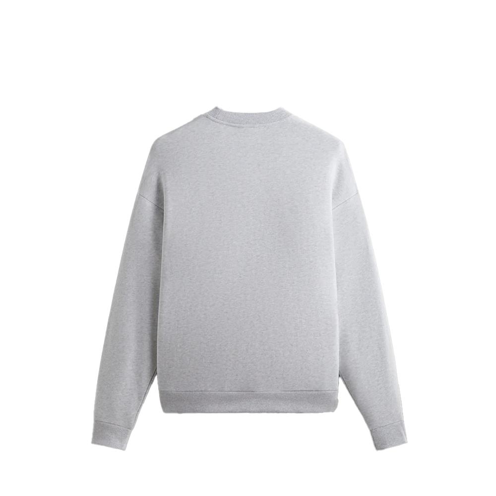 Kith For Mickey & Friends Cyber Monday Pluto Classic Logo Crewneck Light Heather Grey Men Tops KHM031783-002