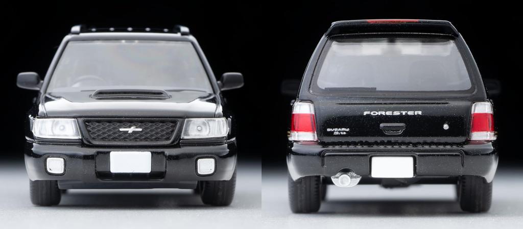 TOMYTEC Tomica Limited Vintage Neo Subaru Forester Black 97letý hotový produkt LV-N327a S/tb