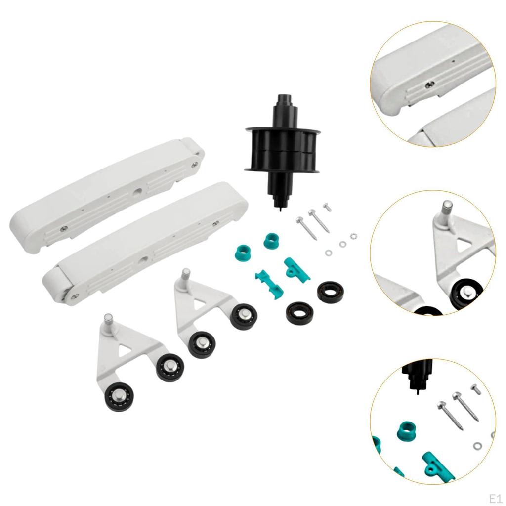 17Pcs Axv621dat Pool Vacuum Cleaner Turbine Kit Professional Simple Assembly Accessory Replace Parts