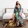 Soft Warm Blankets Airplane Travel Sing 2 Movie All Characters  Throw Blanket Bedspread For Living Room Funny Sofa Bed Cover