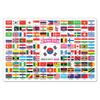 72-Piece World Flags Mini Puzzle