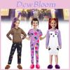 Ensemble de Pyjama Cosplay Kpop Chasseurs de Démons Rumi Mira Zoey avec Tissu Polyester pour Spectacles de Scène