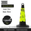 Reflective Rubber Traffic Cone Safety Barrier