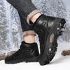 Men's Winter  Boots Warm Snow Boots Non-slip Waterproof Shoes High-top Outdoor Plush Shoes Plus Size Boots