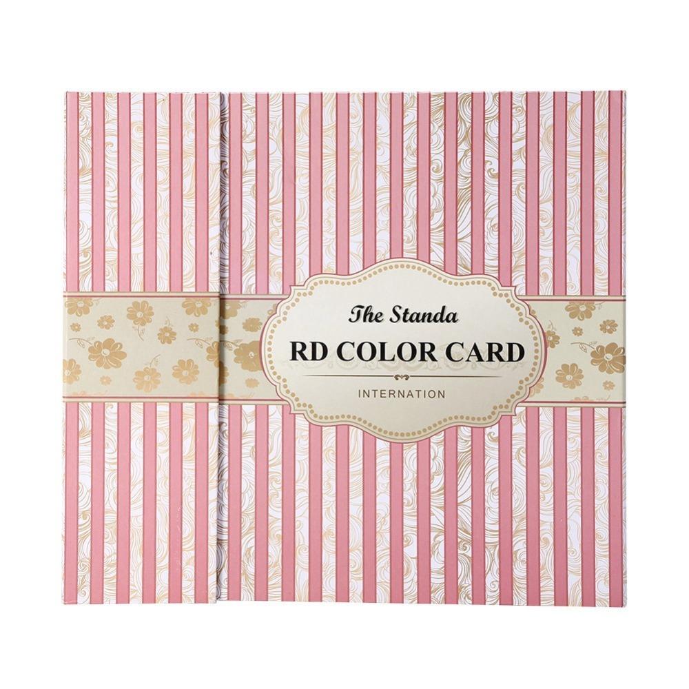 

Striped Color Card Nail Polish Gel Color Card 120 Colors Nail Art Showing Board Color Swatches