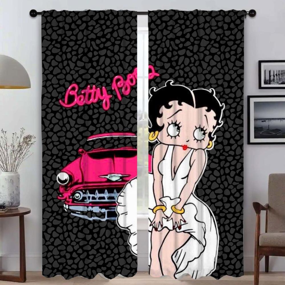 

Тюль для спальни B-bettys BoopS Занавеска для окна для комнаты 2 панели Элегантные шторы для комнаты Домашние интерьерные шторы Шторы Шторы Перегородка W50xH70cmx2pcs-CL