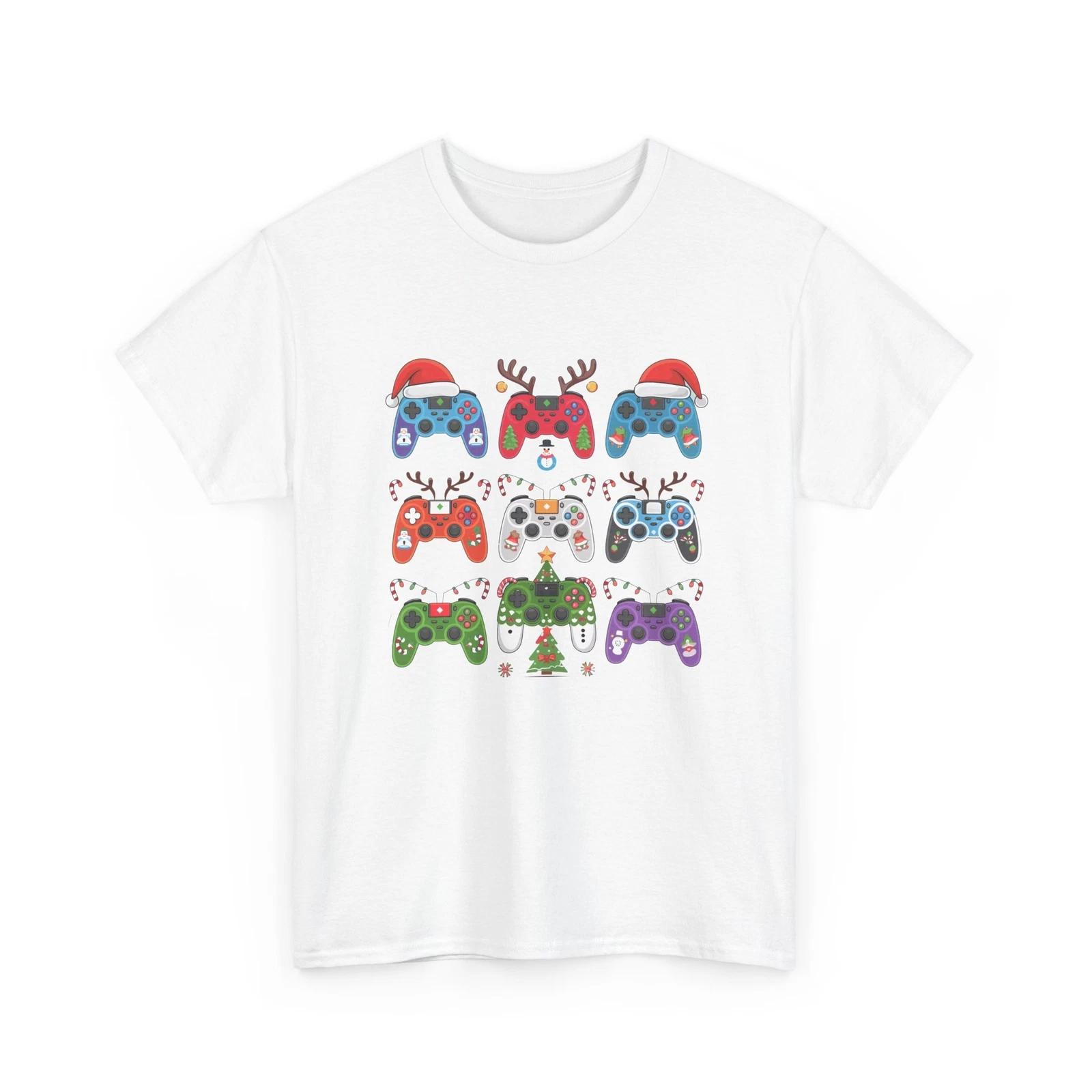 Christmas Gamer T-Shirt | Gamer Life Tee | Funny Video Game Shirt S