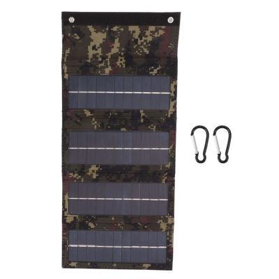 40W 4 Falten Solar Panel Lade Tasche Klapp Tasche Faltbare Monokristalline Solar Panel Ladegerät für