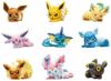 Bandai Bikkura Egg Pokemon Eevee Friends Figure Collection Relaxing Time X 10