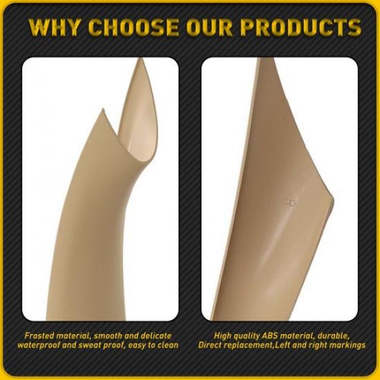 Front Handle Door Inner Cover for 12-18 BMW 3/4 Series F30 F35 335i 335Li 4pcs V