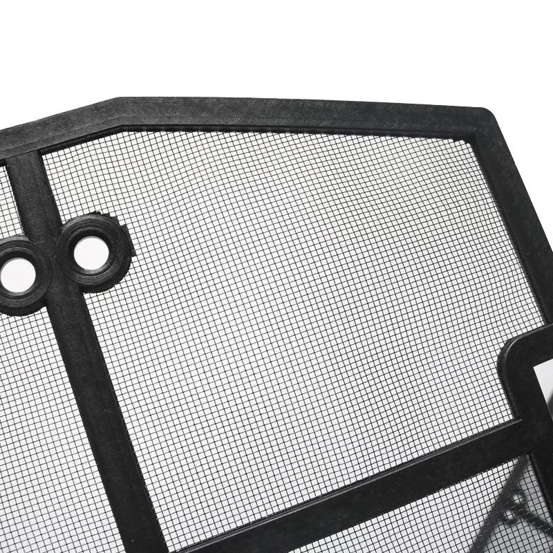 For Volkswagen VW Tiguan R-line 2010- 2013- 2017 2018  Car Ect Screening Mesh Front Grille Net Protection Accessories