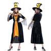 Halloween Adult Costume Witch Witch Mesh Dress Horror Witch Character Performance Costume