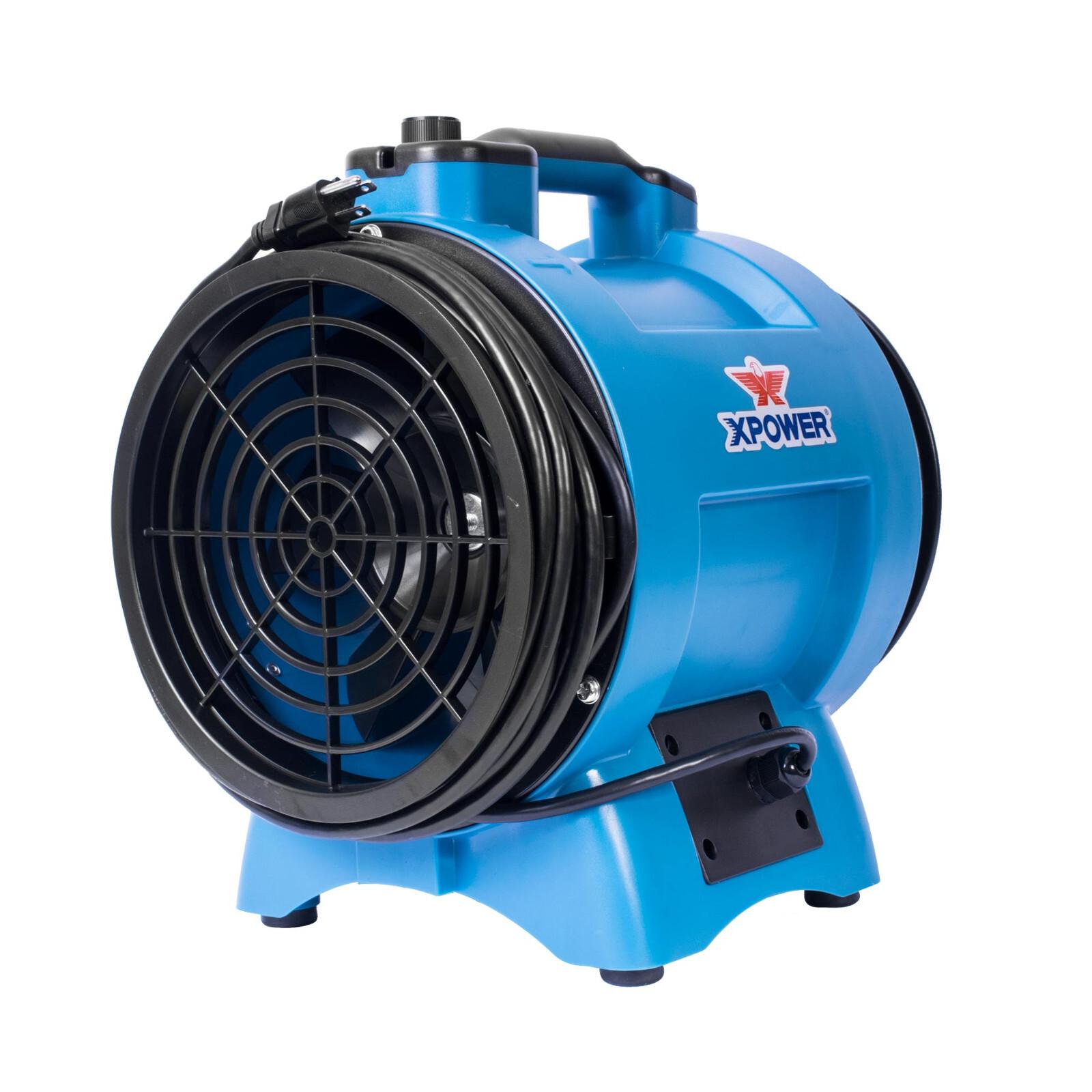 

XPOWER X-8 1/3 HP 8 in Industrial Confined Space Ventilator Fan Industrie-Lüfter
