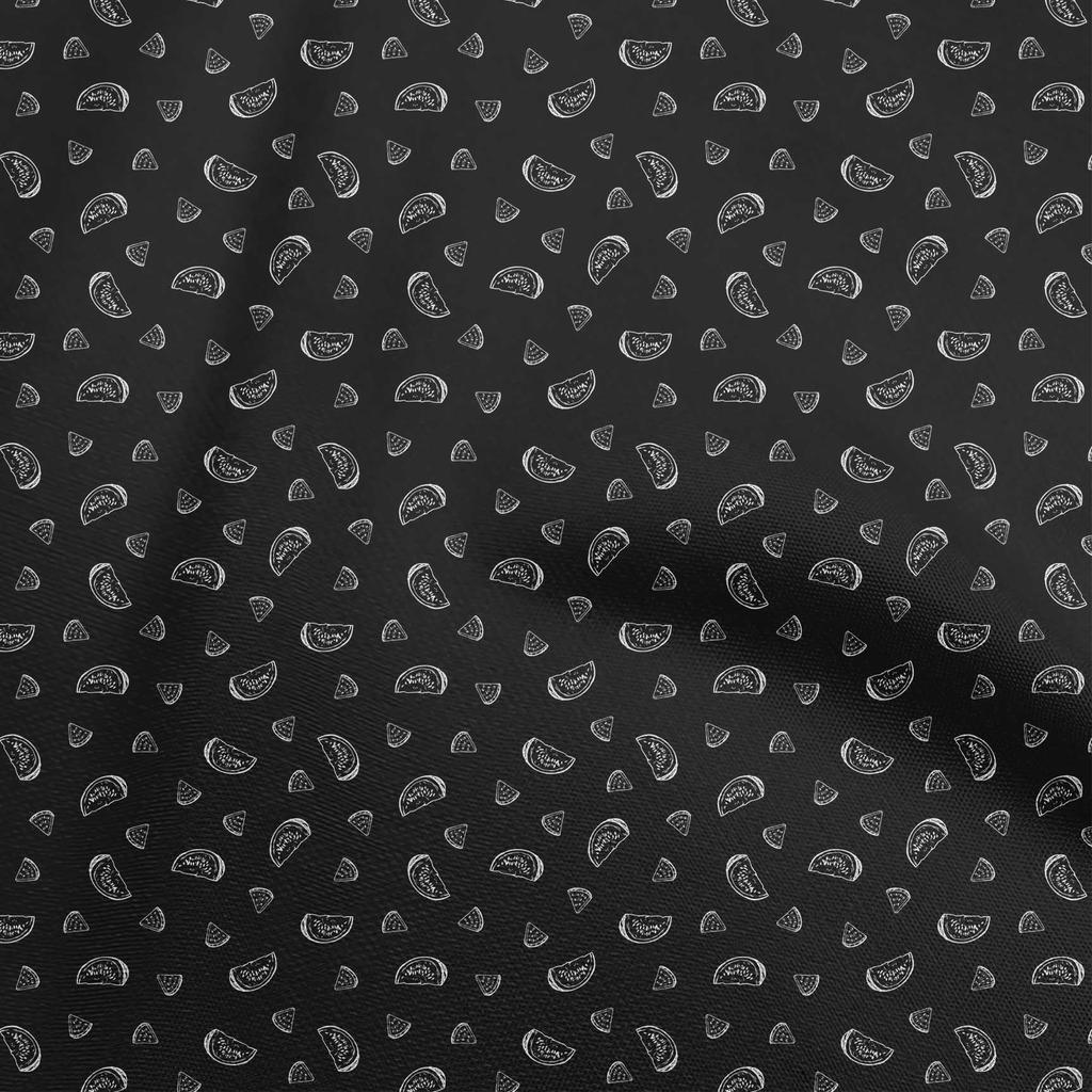 oneOone Cotton Flex Gray Fabric Watermelon Diy Clothing Quilting Fabric Print Fabric By Yard 40 Inch