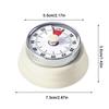 Mechanical Timer For Cooking 75db Loud Visual Countdown 60 Minute Timer Manual For Home School Office Classroom Studying Working