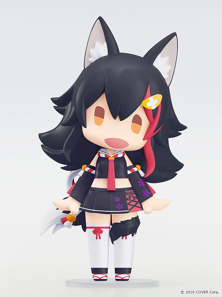 GOOD SMILE Hololive Production Ogami Mio Plastic Painted Movable Figure HELLO! Non-scale