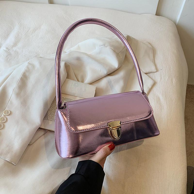 2023 Summer New Fashion Simple Shoulder Bag Retro Casual Small Square Bag Women's Trendy Armpit Bag