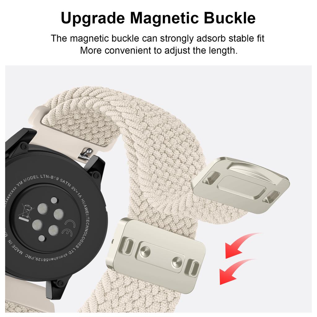 18/20/22mm Geflochtenes Armband Für Garmin Vivoactive 4 5 3 S/Venu 3 2s Sq 2 Plus/Forerunner 265 255S 645 245 Music/Vivomove Uhrenband