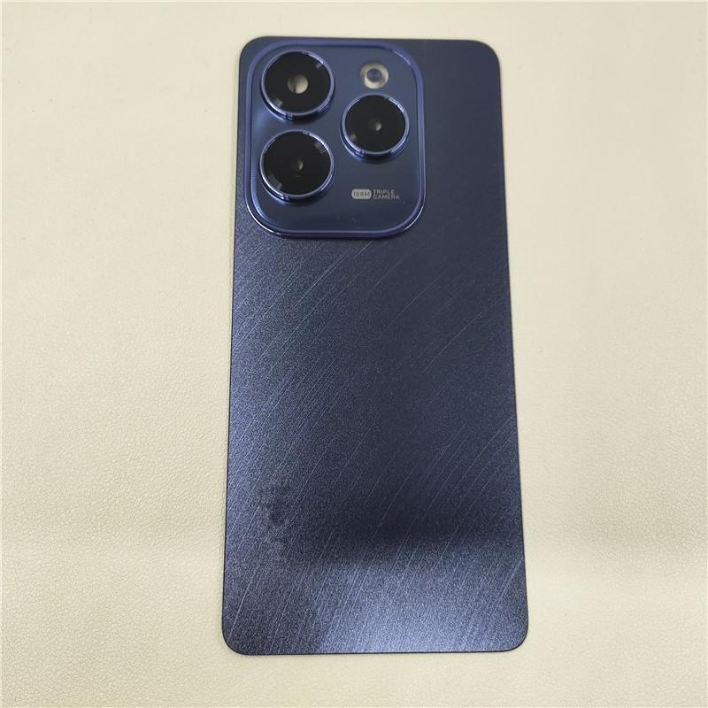 10Pcs/lot Battery Back Cover For Infinix Hot 40 Pro Rear Door Housing With Adhesive Sticker Repair Parts