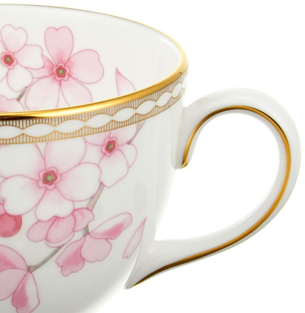 Wedgwood Pink Mouth Diameter Height 7cm Capacity 200ml Saucer Diameter Brand BOX Not Spring Blossom Cup_Saucer Size 8.5cm 14.5cm Included.