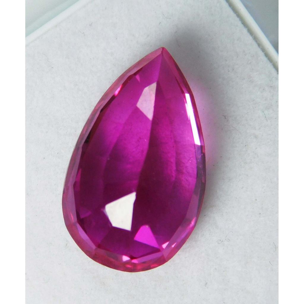 Natural Pink Sapphire Loose Gemstone 9.50 ct Pear Cut Stone September Birthstone for Gem Collections